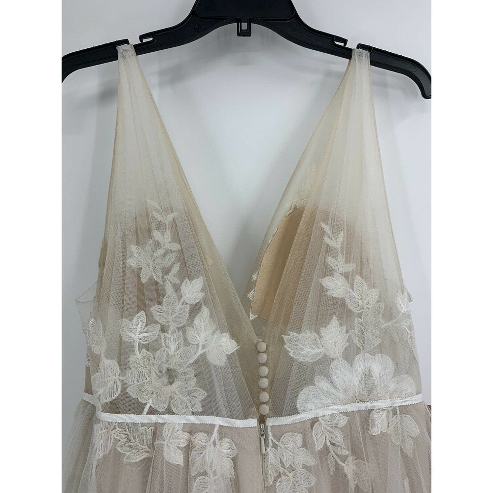 BHLDN Watters The Ricarda Gown Size 8 Tulle Gown - Picture 7 of 12